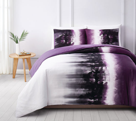 Vince Camuto Mirrea King 3-Piece Duvet Cover Set
