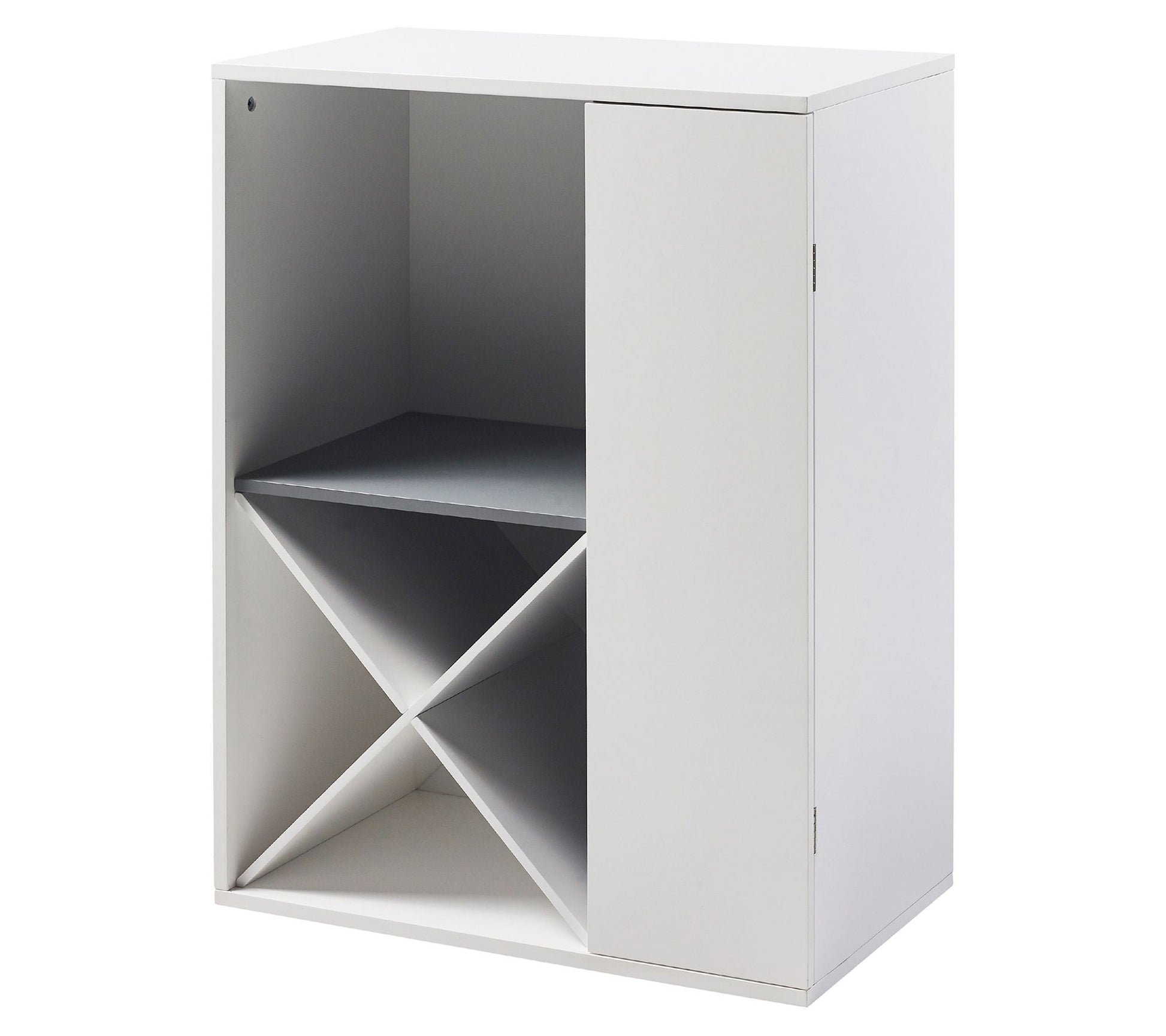 Teamson Home  - Barra Wine Bar - White/Gray