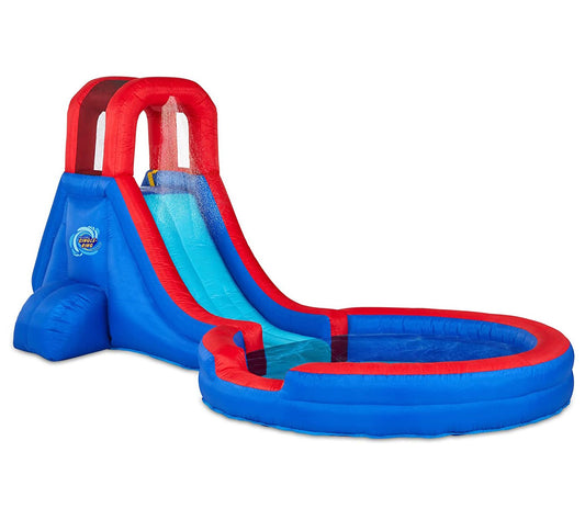 Sunny & Fun Inflatable Single Ring Water Slide Park