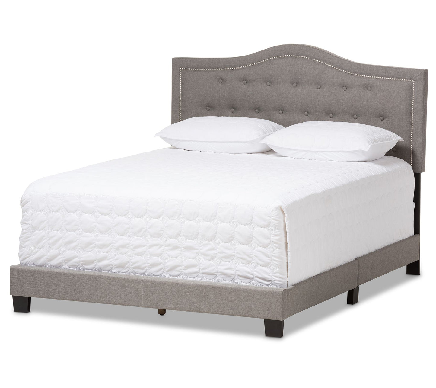 Modern & Contemporary Fabric Upholstered Bed-King