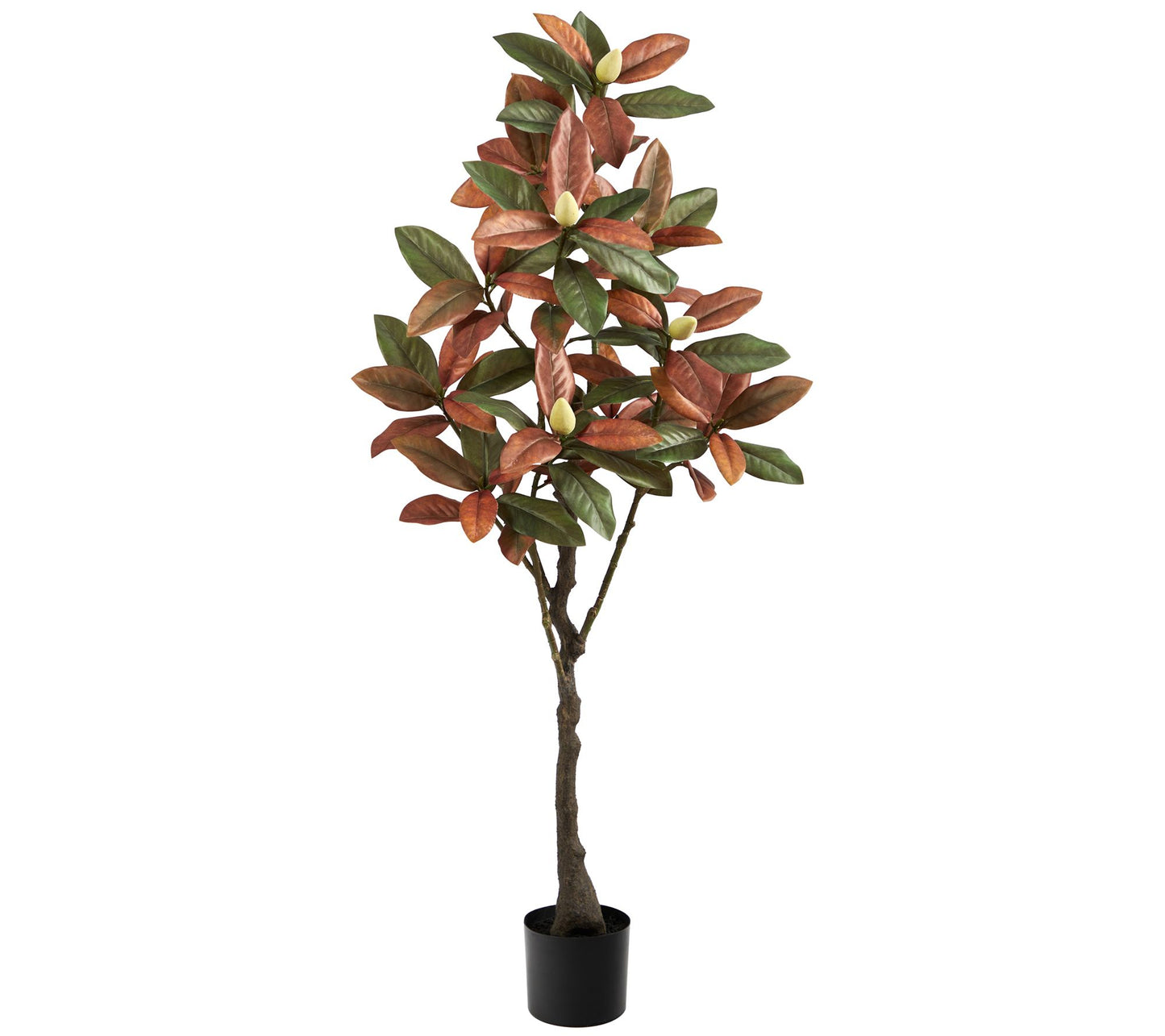 Nearly Natural 5' Fall Magnolia Artificial Tree