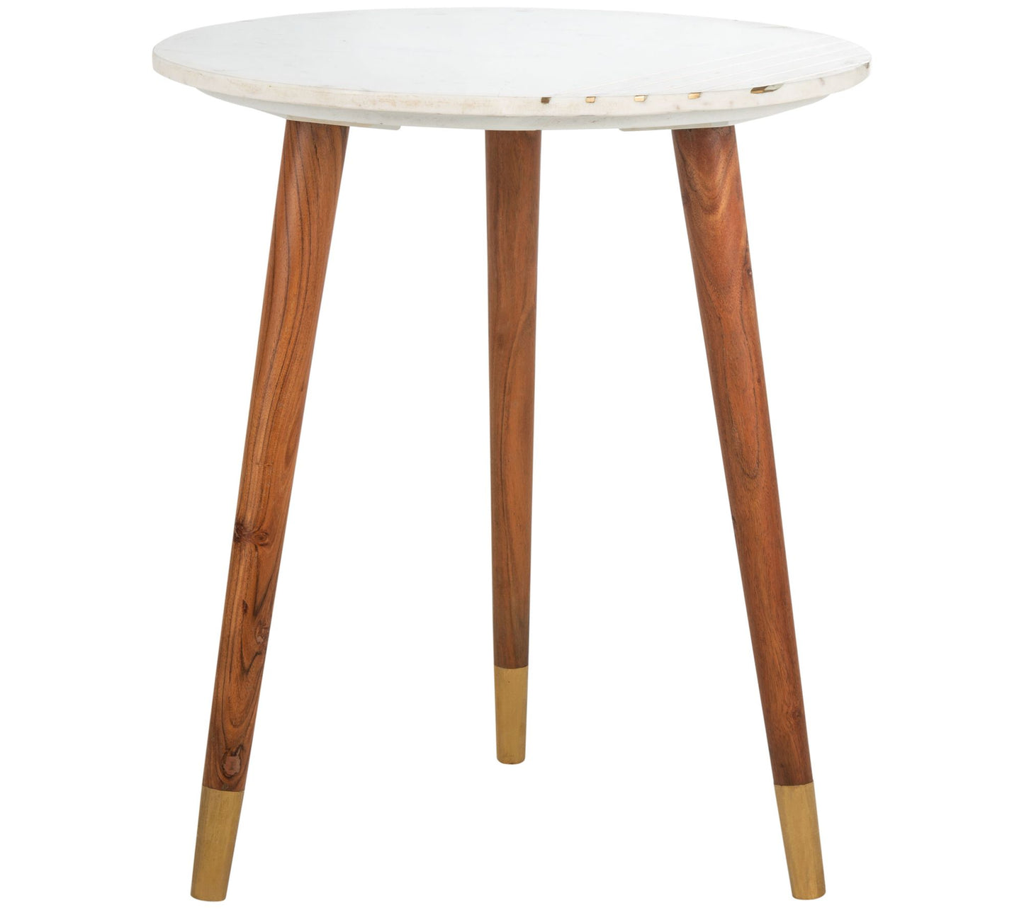Safavieh Valerie Round Marble Accent Table