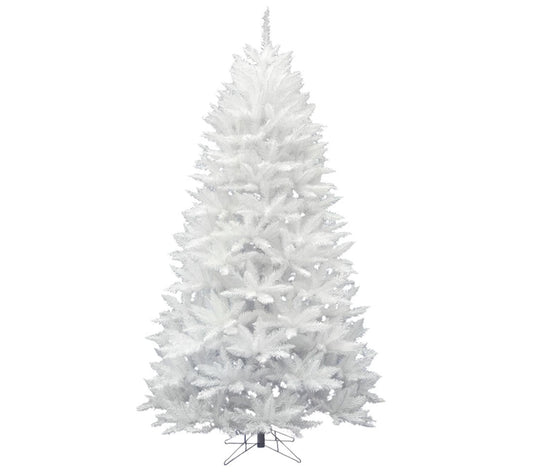 Vickerman 7.5' Sparkle White Spruce Christmas Tree, Unlit
