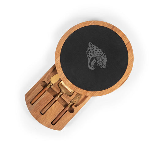 NFL Acacia and Slate Serving Board with CheeseTools