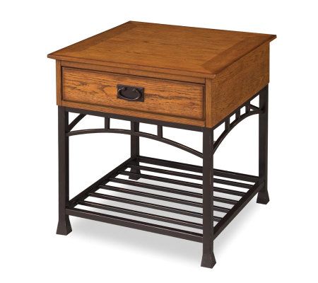 Home Styles Modern Craftsman End Table