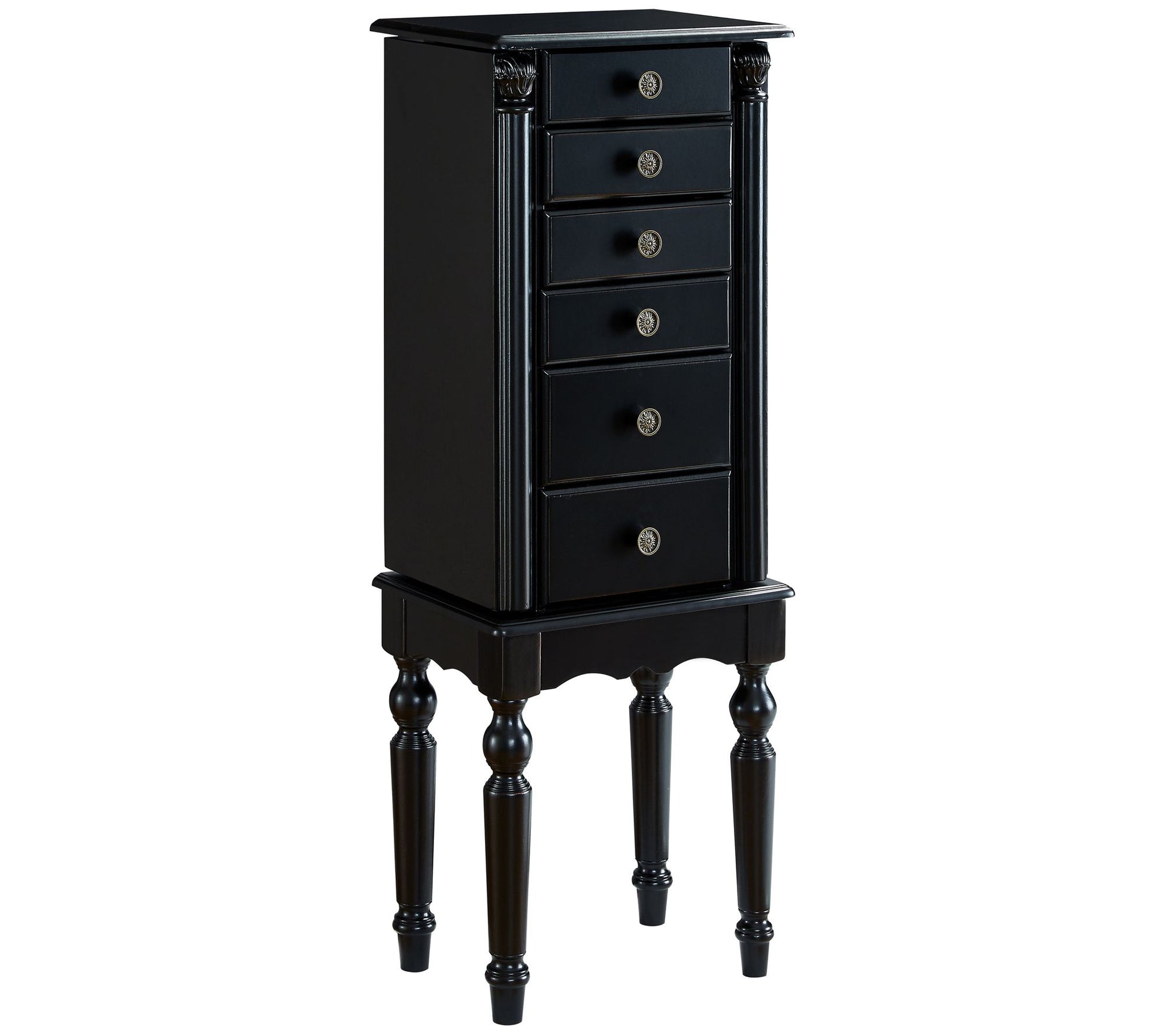 Powell Ebony Jewelry Armoire