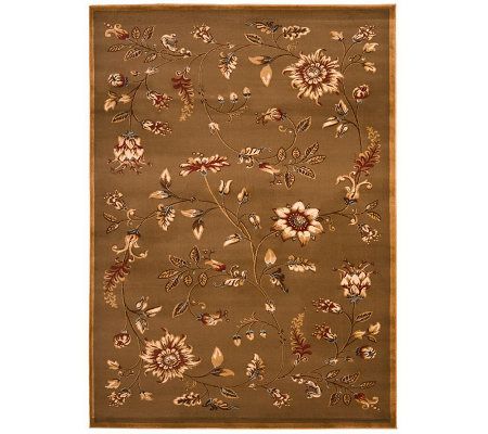 Lyndhurst Floral Swirl Power Loomed 6'7" x 9'6"Rug