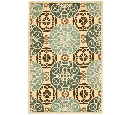 Safavieh Capri Collection Overdye 3' x 5' Wooland Viscose Rug