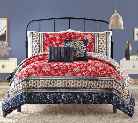 Indigo Bazaar 5-Piece King Marbella Comforter Set