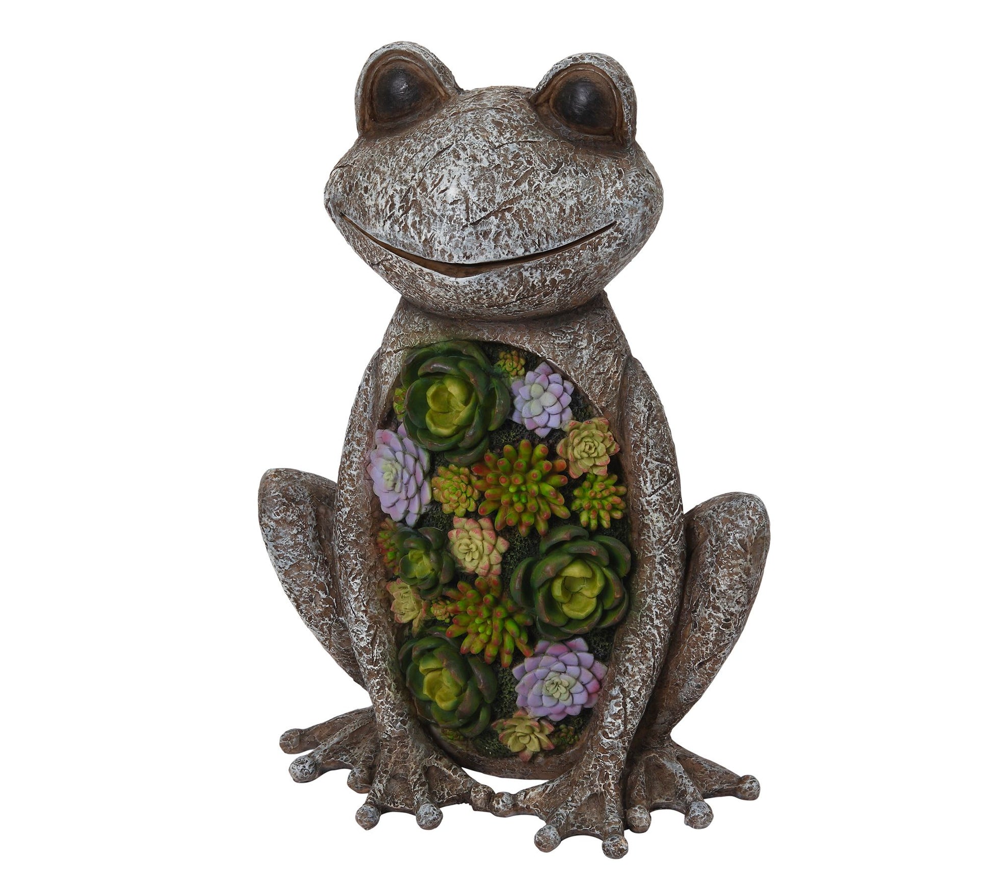 Polyresin Frog Sculpture by Gerson Co.