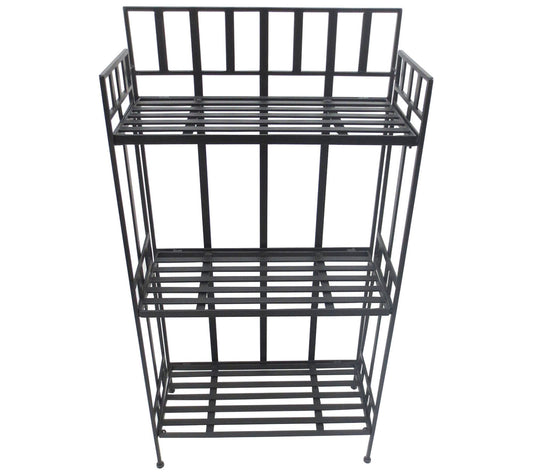 Iron Three-Tier Shelf by Santa's Workshop