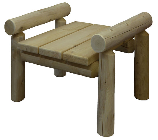 Lakeland Mill Cedar and Pine Ottoman