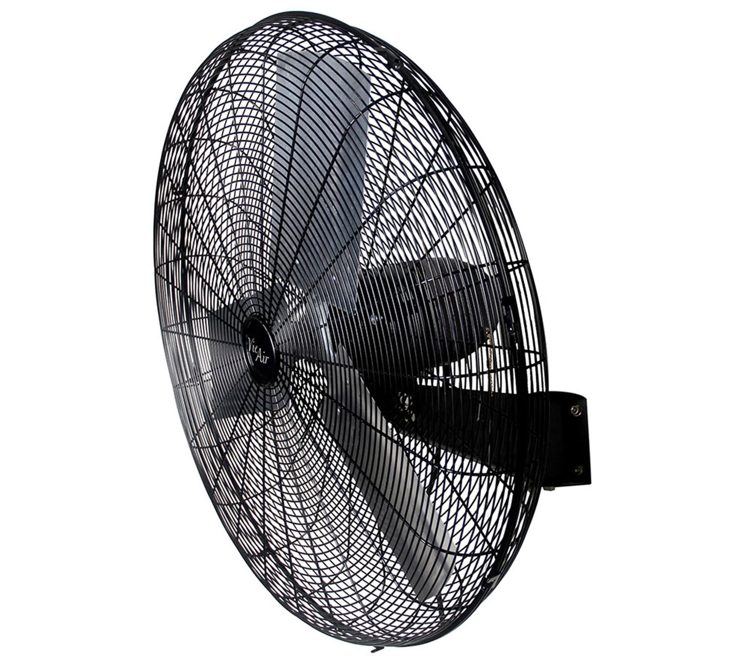 The Vie Air 30" 3 Speed Wall Mountable Fan in Black