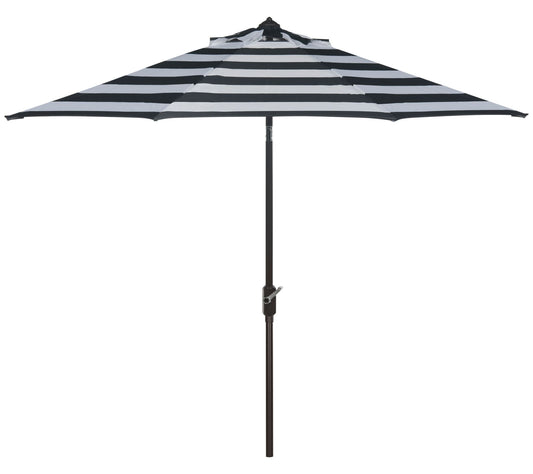 UV Resistant Iris Fashion 9' Auto Tilt Umbrellaby Safavieh