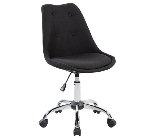 Techni Mobili Armless Task Chair with Buttons