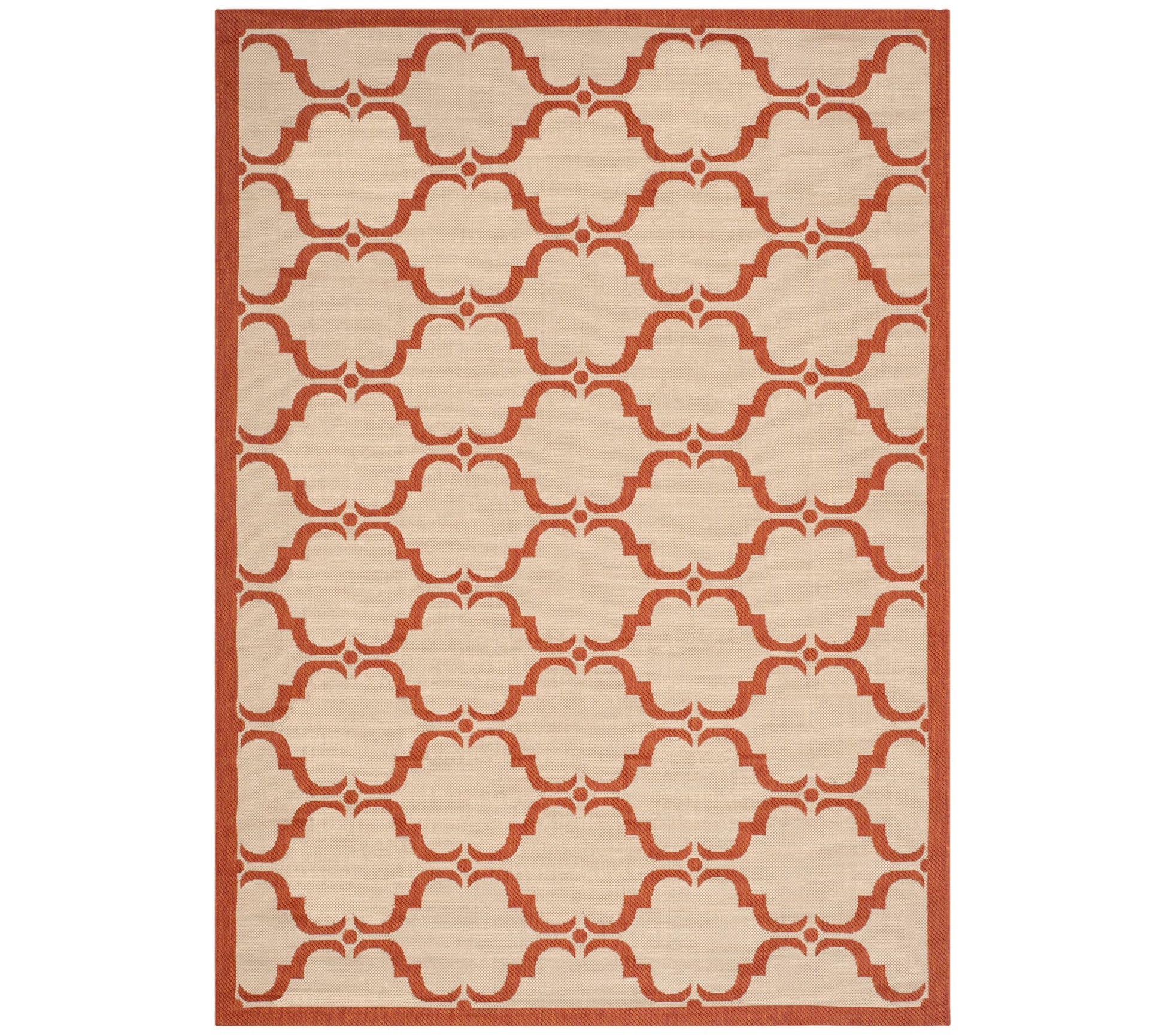 Courtyard Tile Indoor/Outdoor 8' x 11' Rug by Safavieh