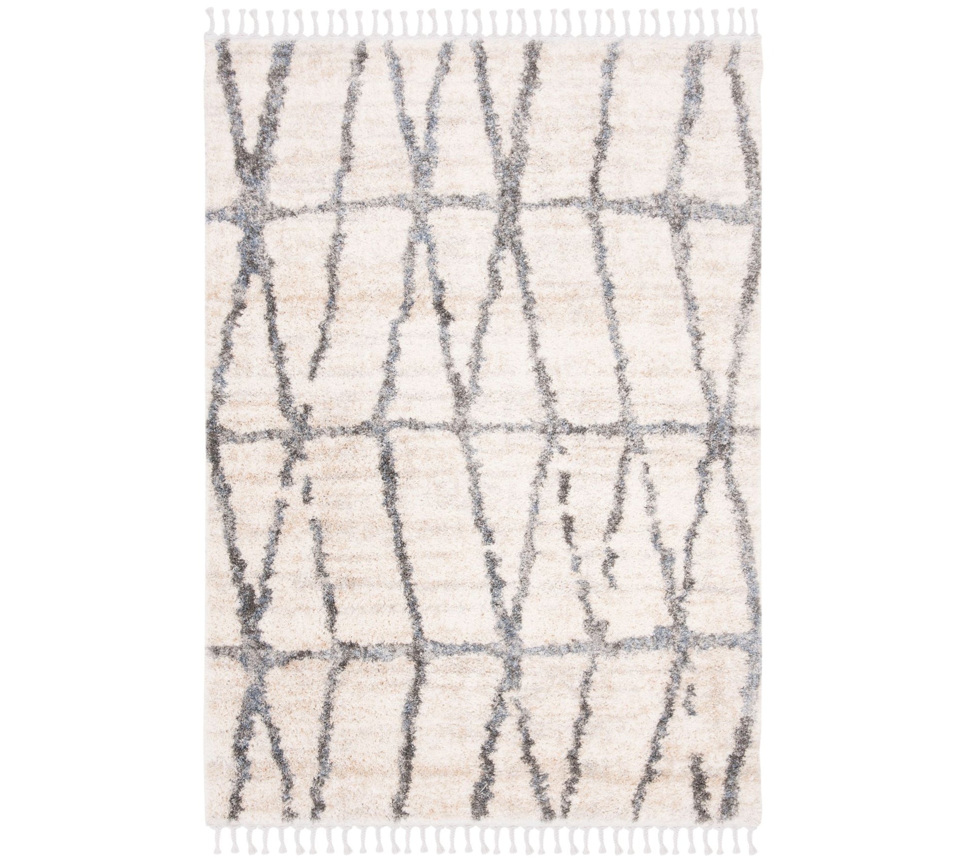 Safavieh Berber Fringe 605 Collection Shag 5'3"x 7'6" Rug