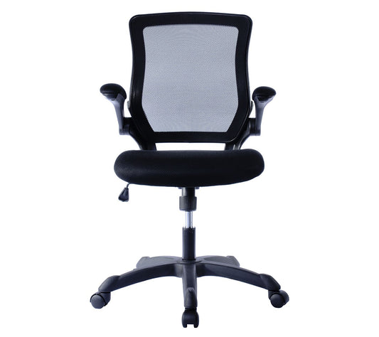 Techni Mobili Mesh Task Office Chair with Flip-Up Arms
