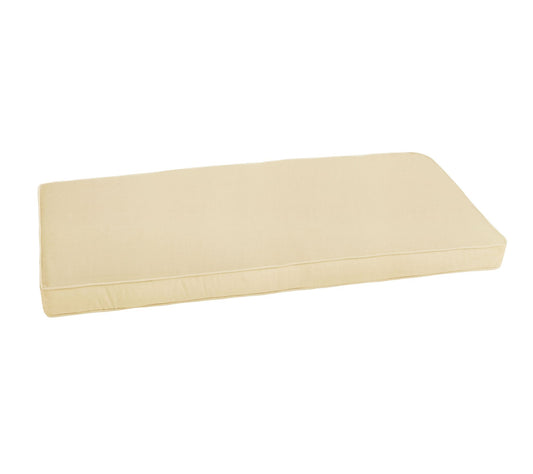 Sunbrella Indoor/Outdoor Corded Bench Cushion