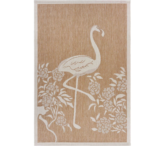 Ox Bay Flamingo Indoor/Outdoor Catalina Rug 7'9" x 9'9"