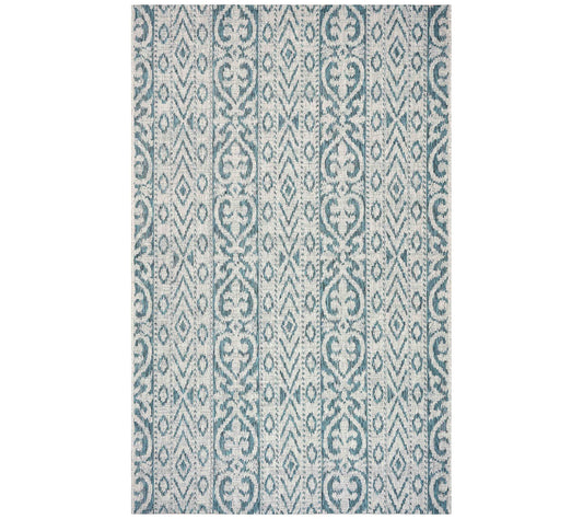 Ox Bay Entwined Geometric Indoor/Outdoor Sun Shower Rug 5'x8'