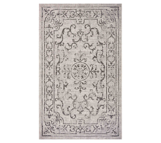Ox Bay Distressed Medallion I/O Sun Shower Rug5' x 8'