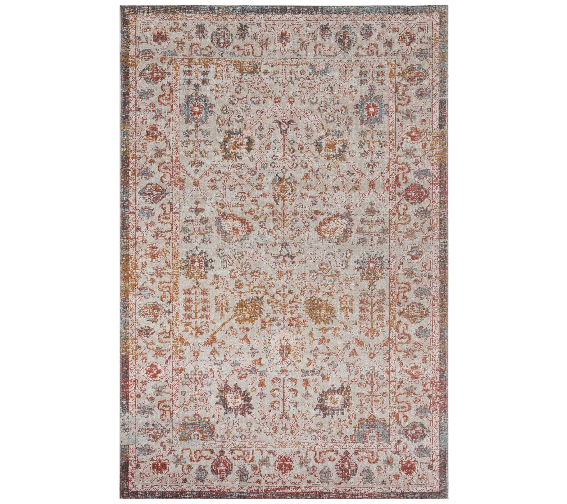 Ox Bay Budding Bohemian Indoor/Outdoor 5'3" x 7'10" Area Rug