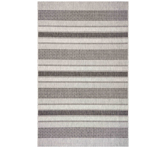Ox Bay Banded Heather Indoor/Outdoor Sun ShowerRug 5'x8'