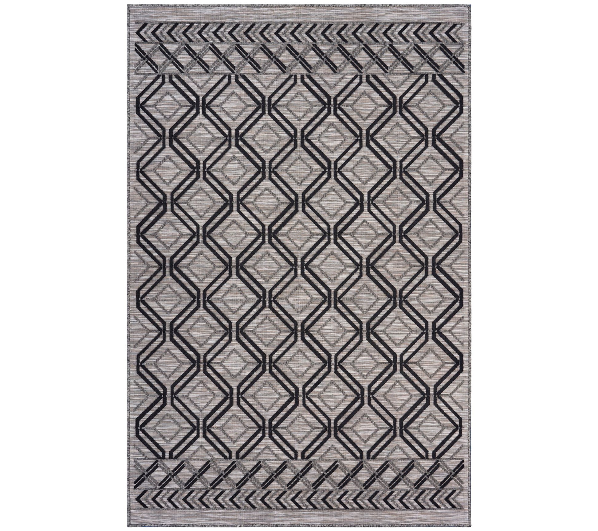 Ox Bay Geometric Daze Indoor/Outdoor Retreat Rug 7'9"x9'9"