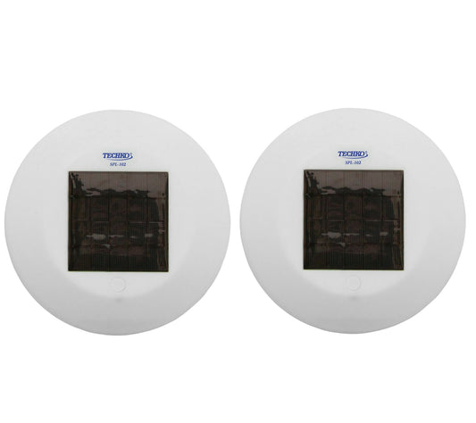 Techko Multicolor Solar Pool Lights 2-Pack