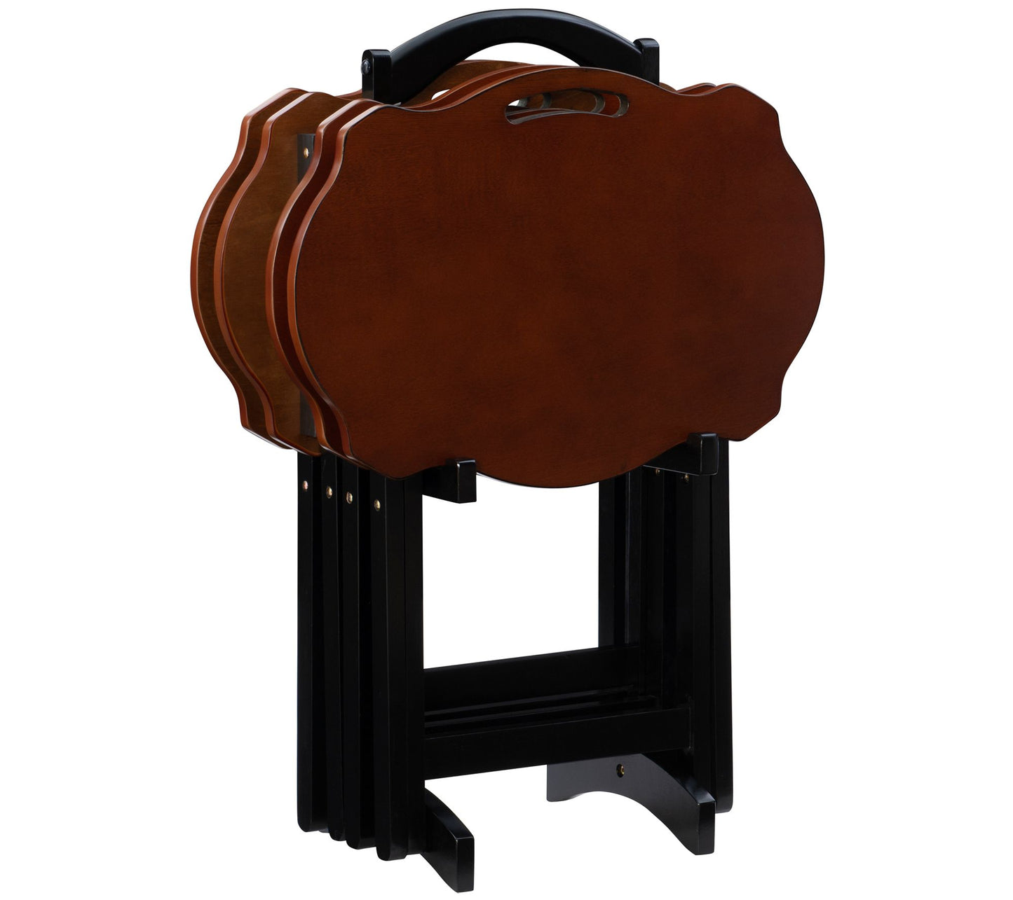 Powell Home Fashions Set Of Four Fitzroy Tray Tables