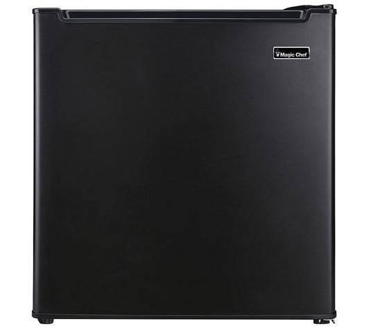 Magic Chef 1.7 Cu. Ft. Manual Defrost Refrigerator - Black