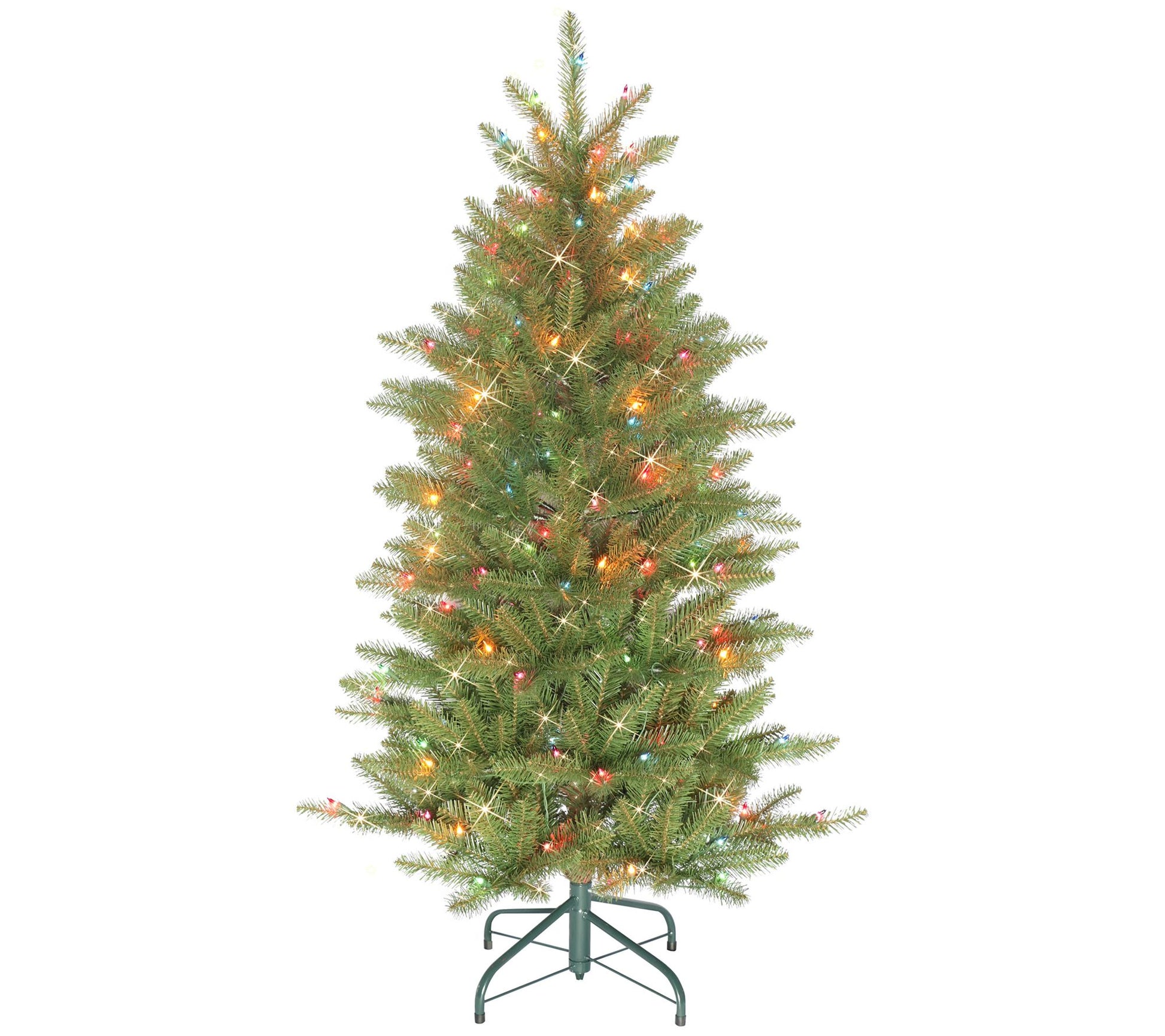 Puleo International 4.5' Prelit Slim Franklin Fir Tree