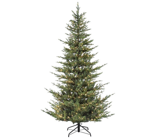 Puleo International 4.5' Prelit Edmonton Fir Christmas Tree