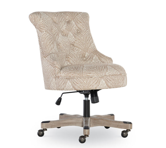 Linon Home Rochelle Home Office Desk Chair W/ A djustable Seat