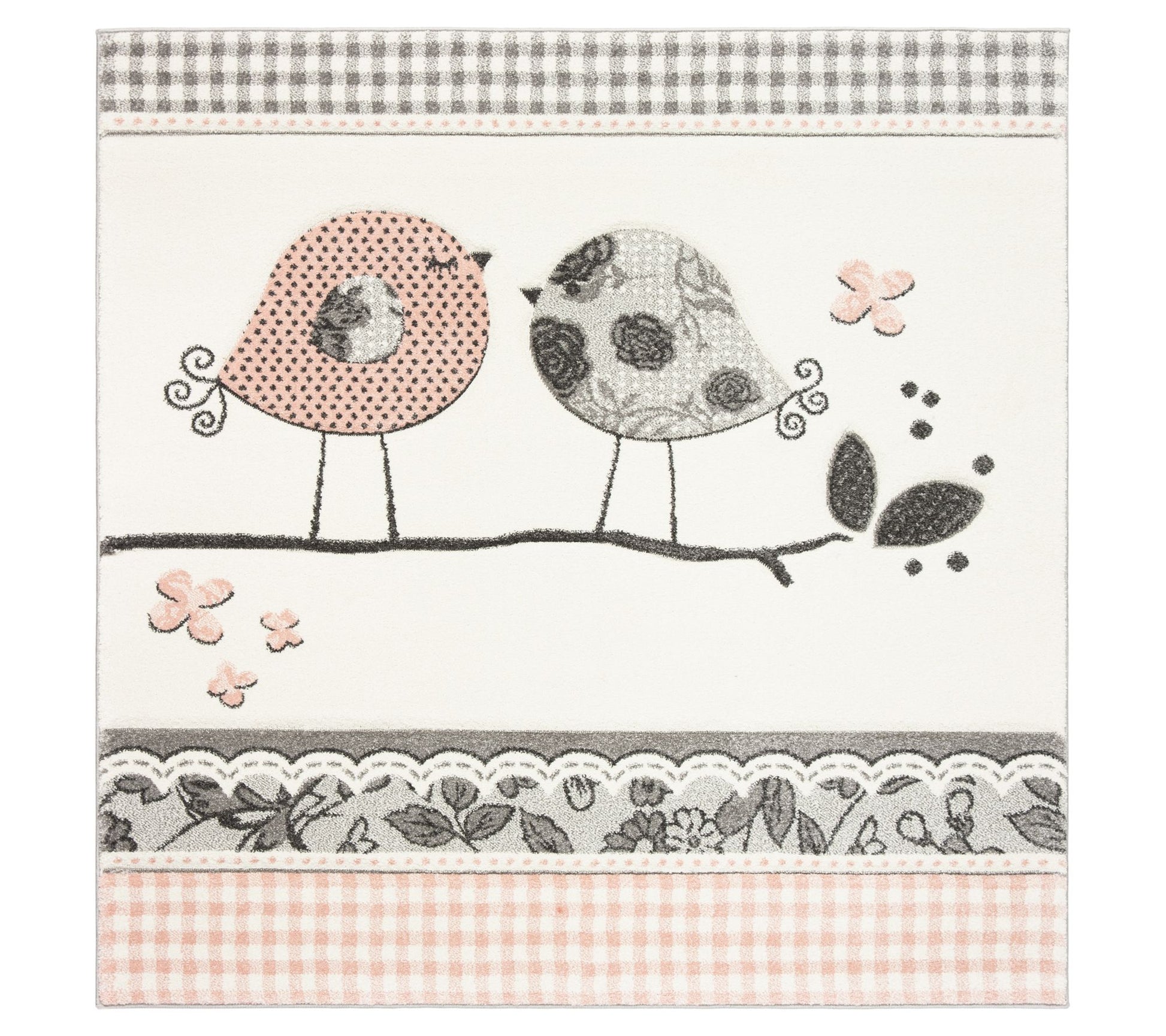 Carousel Kids 153 Collection 5'-3" X 5'-3" Square Rug