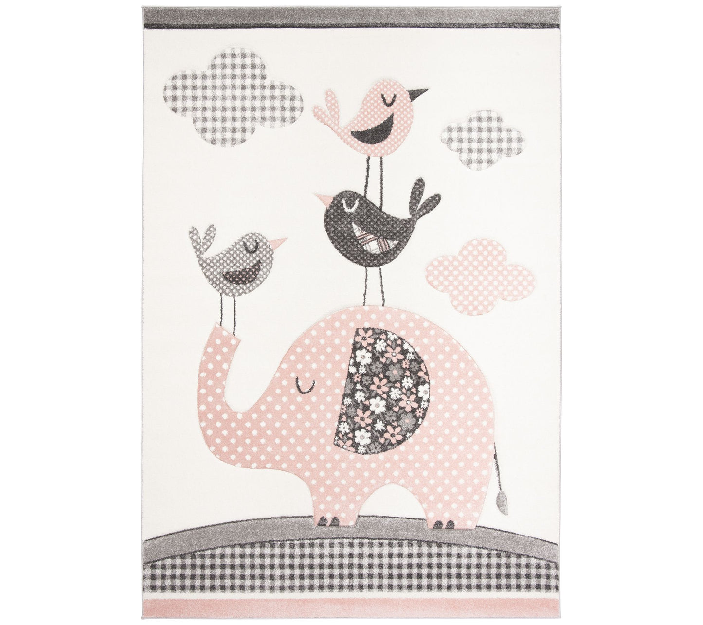 Carousel Kids 127 Collection 6'-7" X 9' Rug