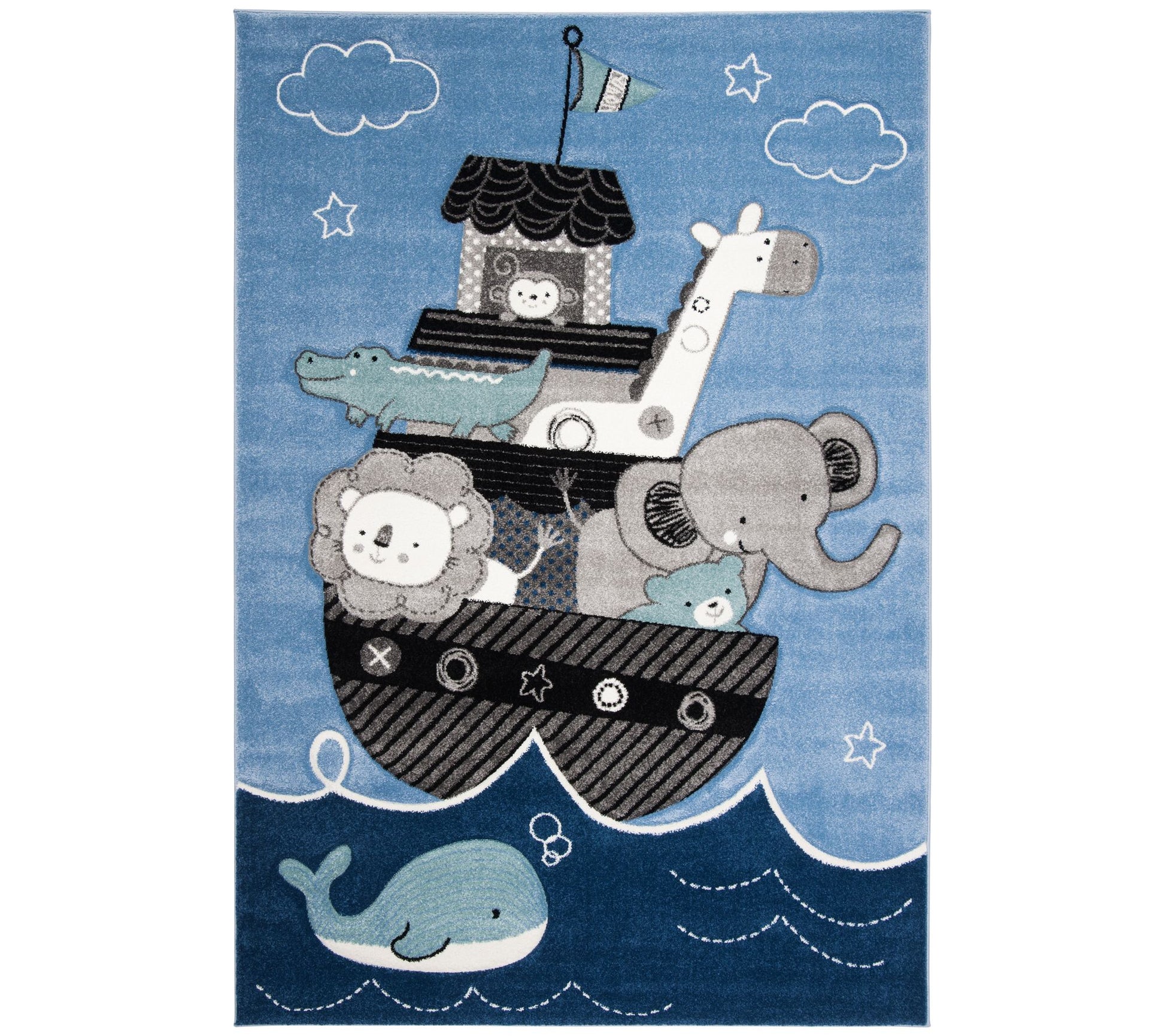 Carousel Kids 121 Collection 5'-3" X 7'-6" Rug