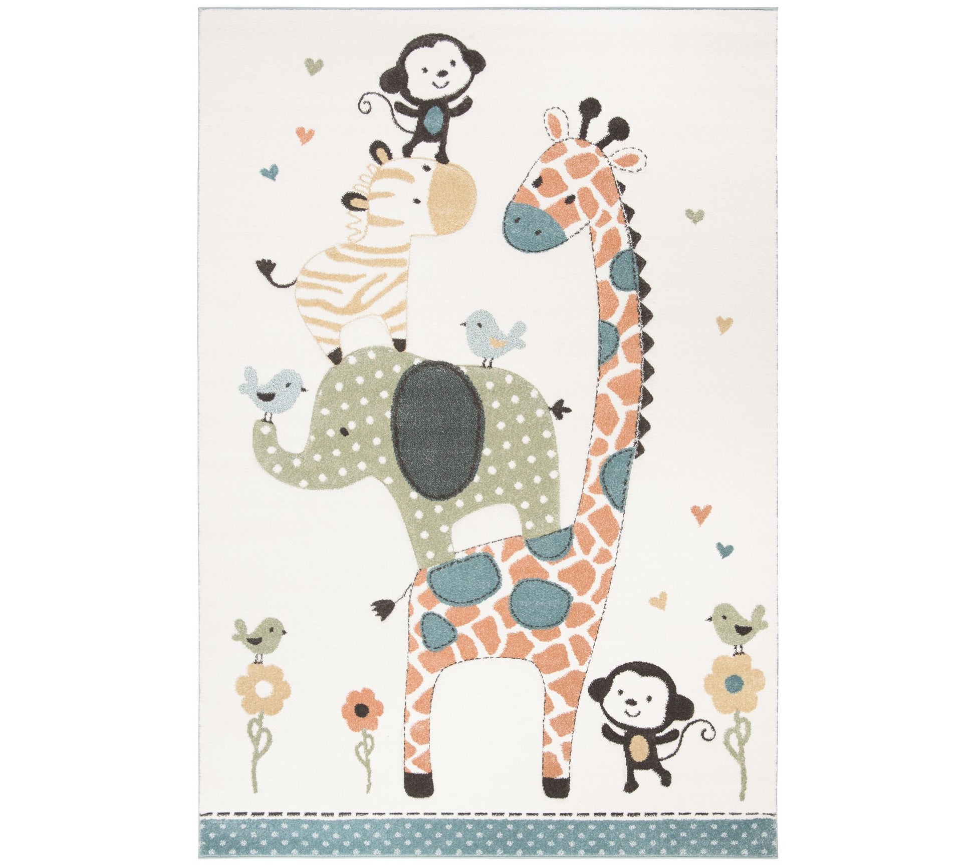 Carousel Kids 120 Collection 5'-3" X 7'-6" Rug