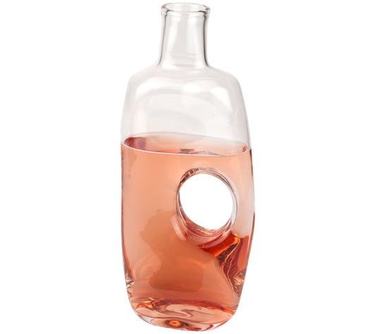 Badash Crystal Eternity 10" Lead Free Wine Carafe