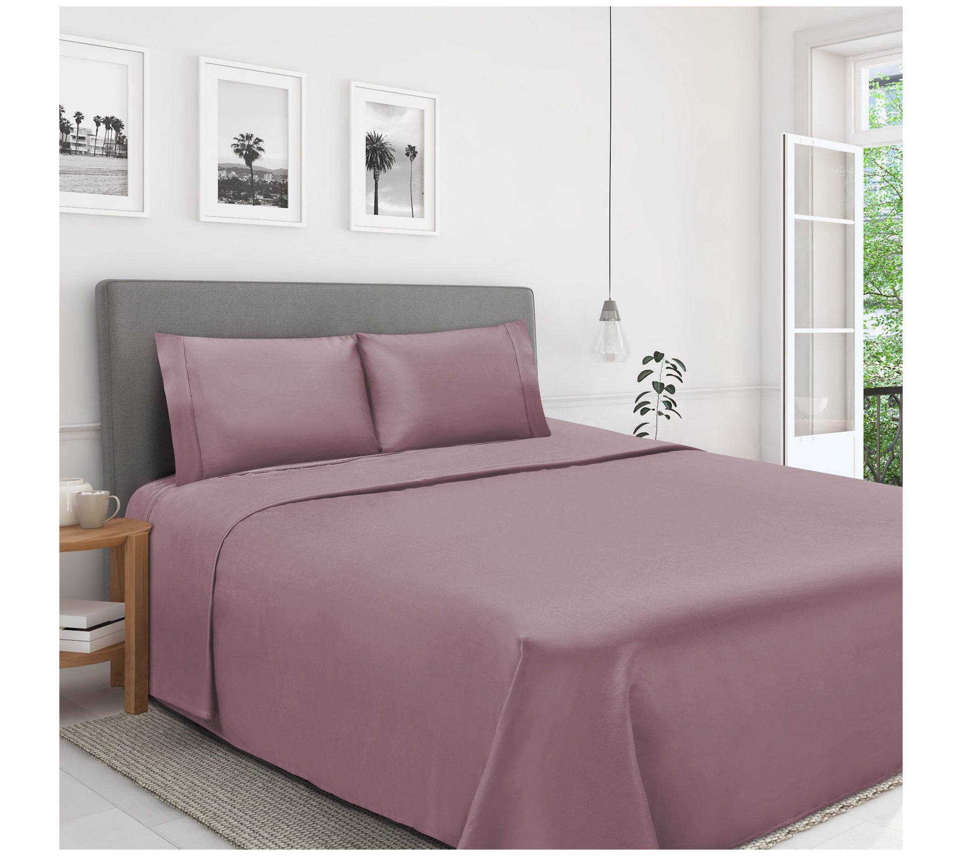 Superior 1200-TC Egyptian Cotton 4-Piece SheetSet King