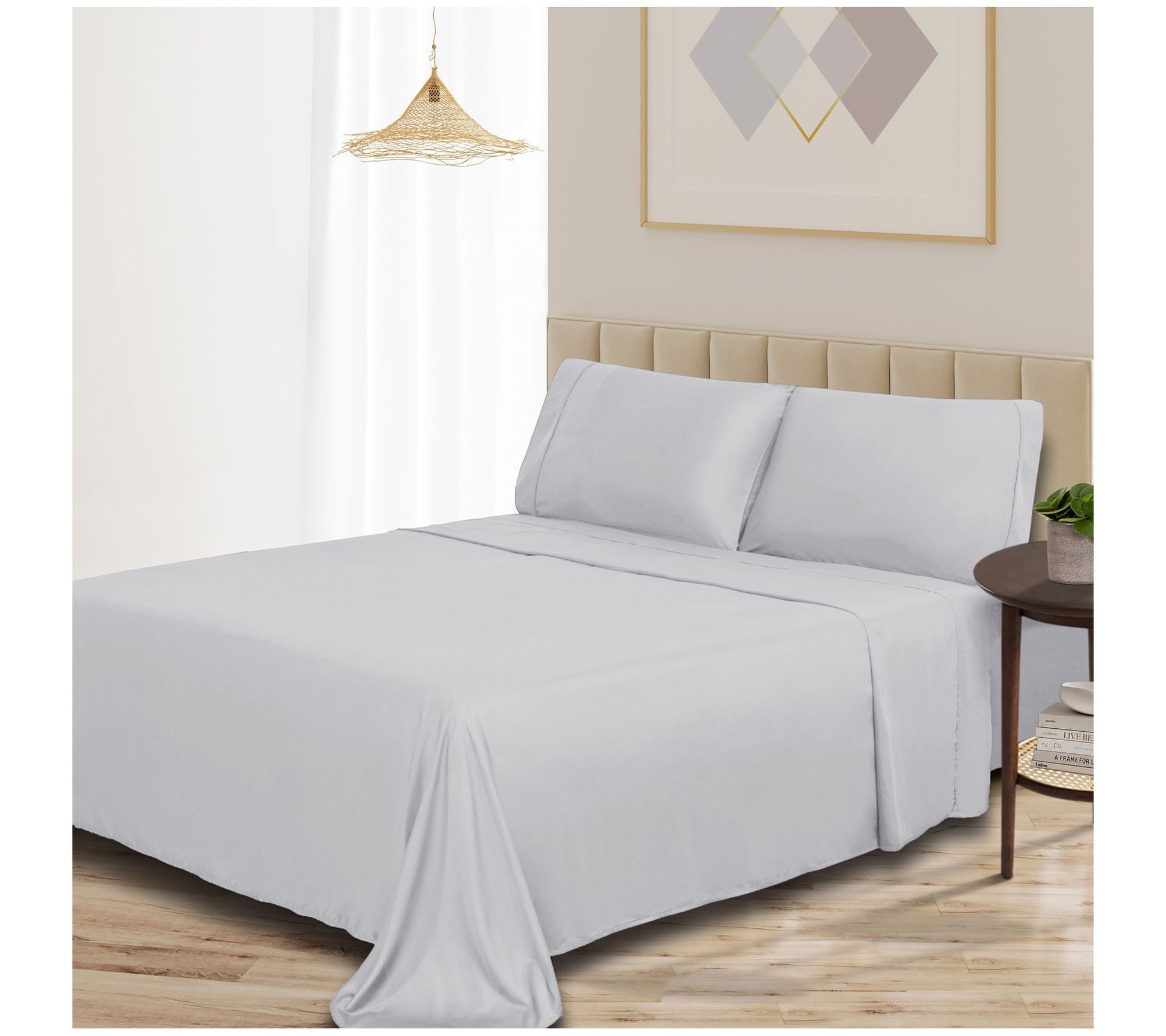 Superior 300TC Rayon Made from Bamboo Solid KG Sheet Set