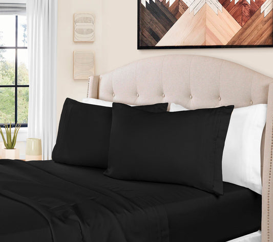 Superior 1500-TC Egyptian Cotton 4-Piece Sheetet King