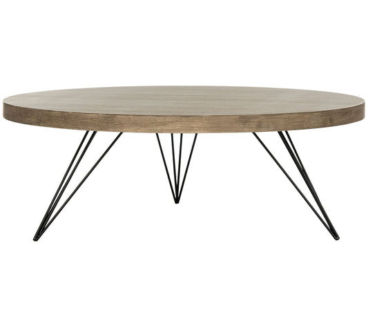 Safavieh Mansel Retro Mid Century Round Coffeeble