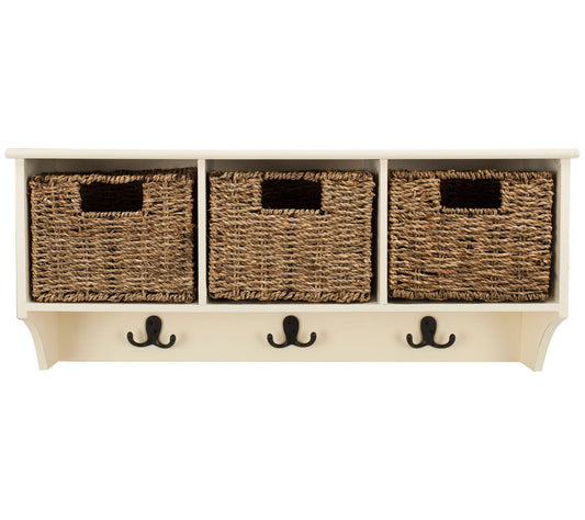 Safavieh Finley Hanging 3 Basket Wall Rack