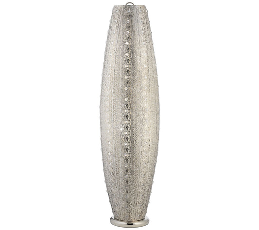 River of Goods 44"H Oversized Punched Metal Floor Lamp