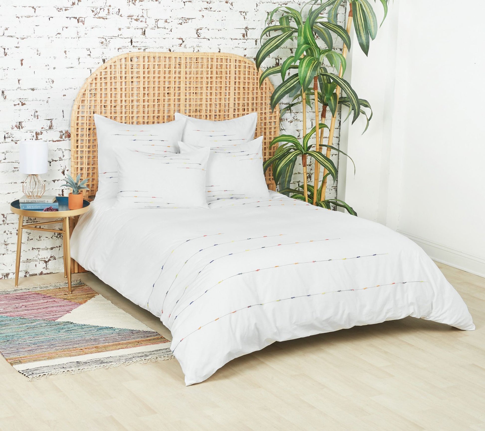 carol & frank Raina Queen Duvet Cover
