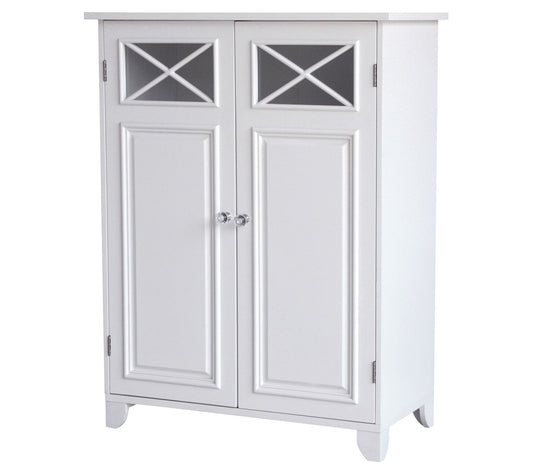 Teamson Home Dawson Wooden Floor Cabinet, White