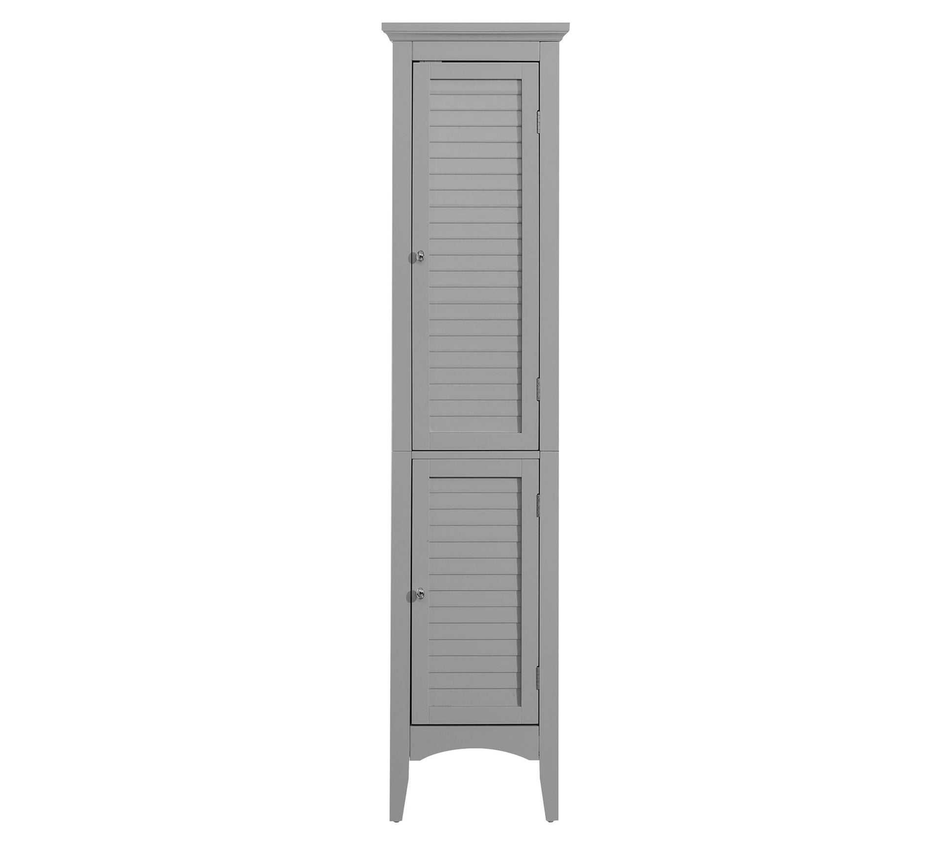 63"H Glancy Linen Towel with Shutter doors