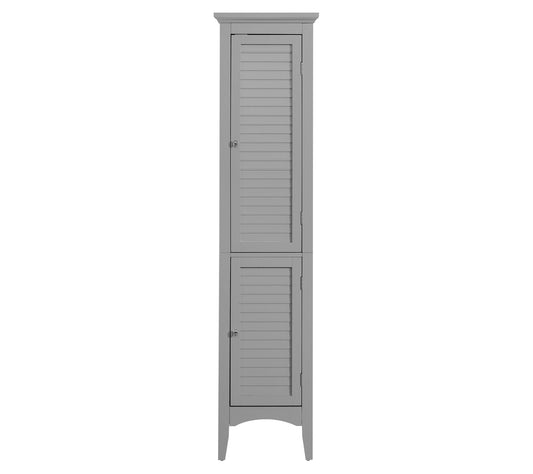 63"H Glancy Linen Towel with Shutter doors